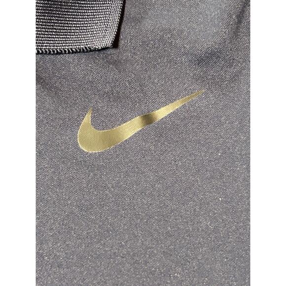 Nike Golf Polo Shirt Mens Xl Navy Blue Stretch Breathable Short Sleeve - Picture 7 of 8